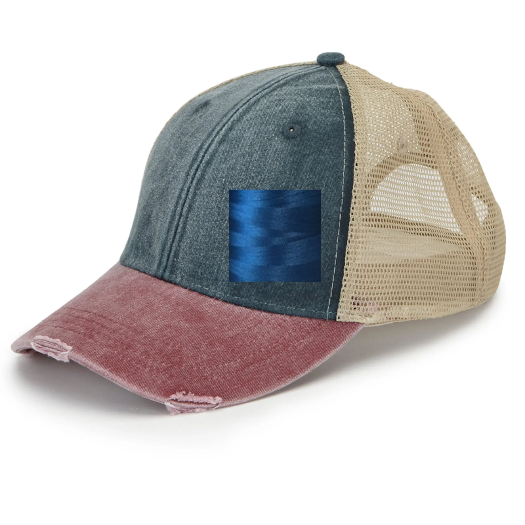 Alaska Hat | Distressed Snapback Trucker | state cap | many color choices