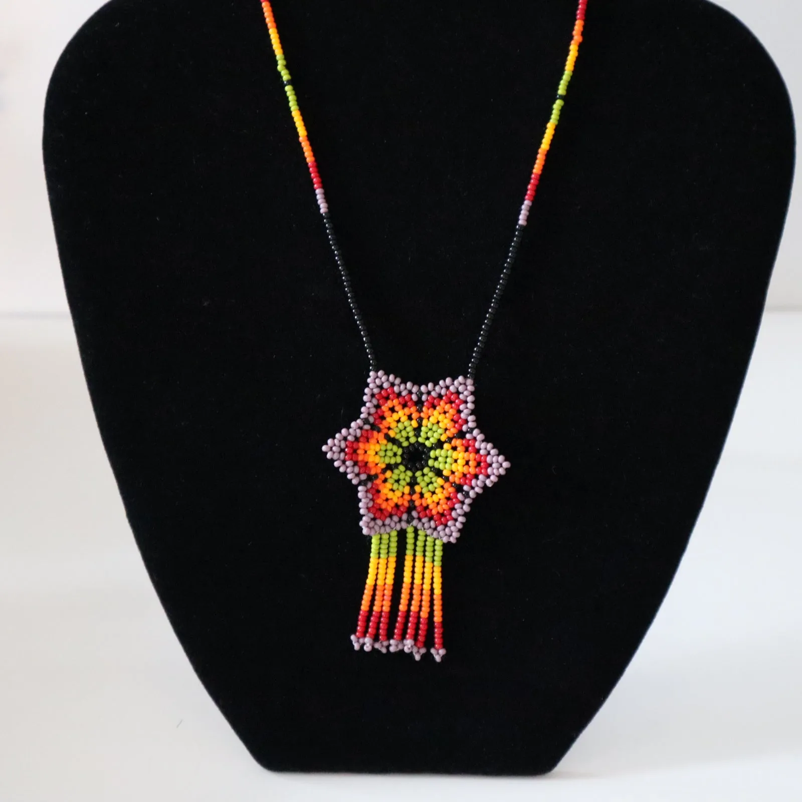 Beaded Handmade Huichol Necklaces