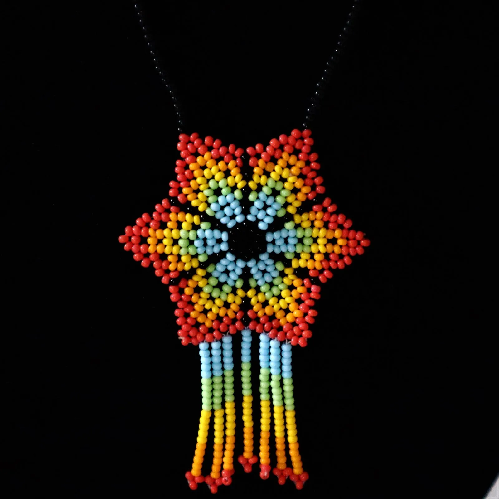 Beaded Handmade Huichol Necklaces