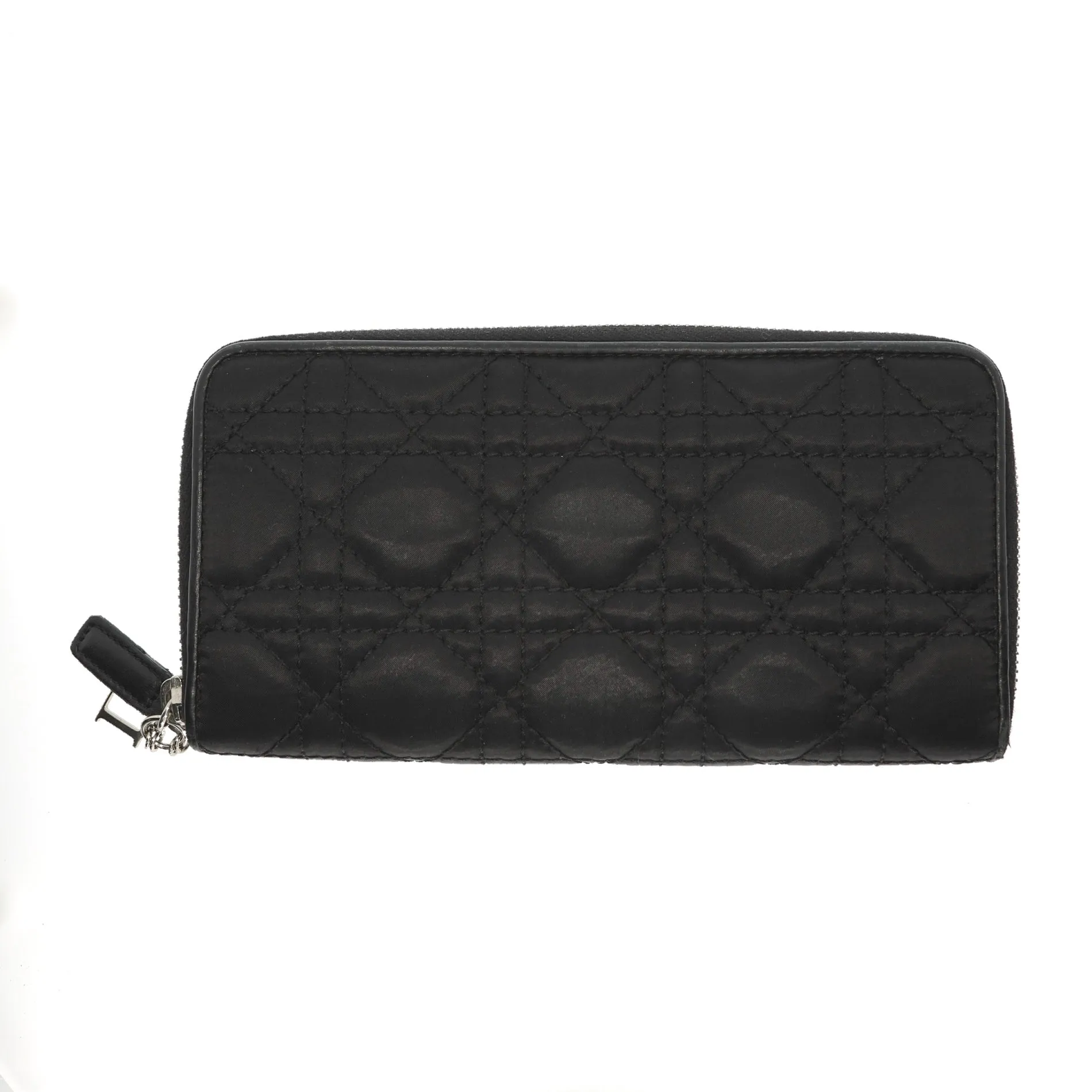 CHRISTIAN DIOR Wallet in Black Fabric