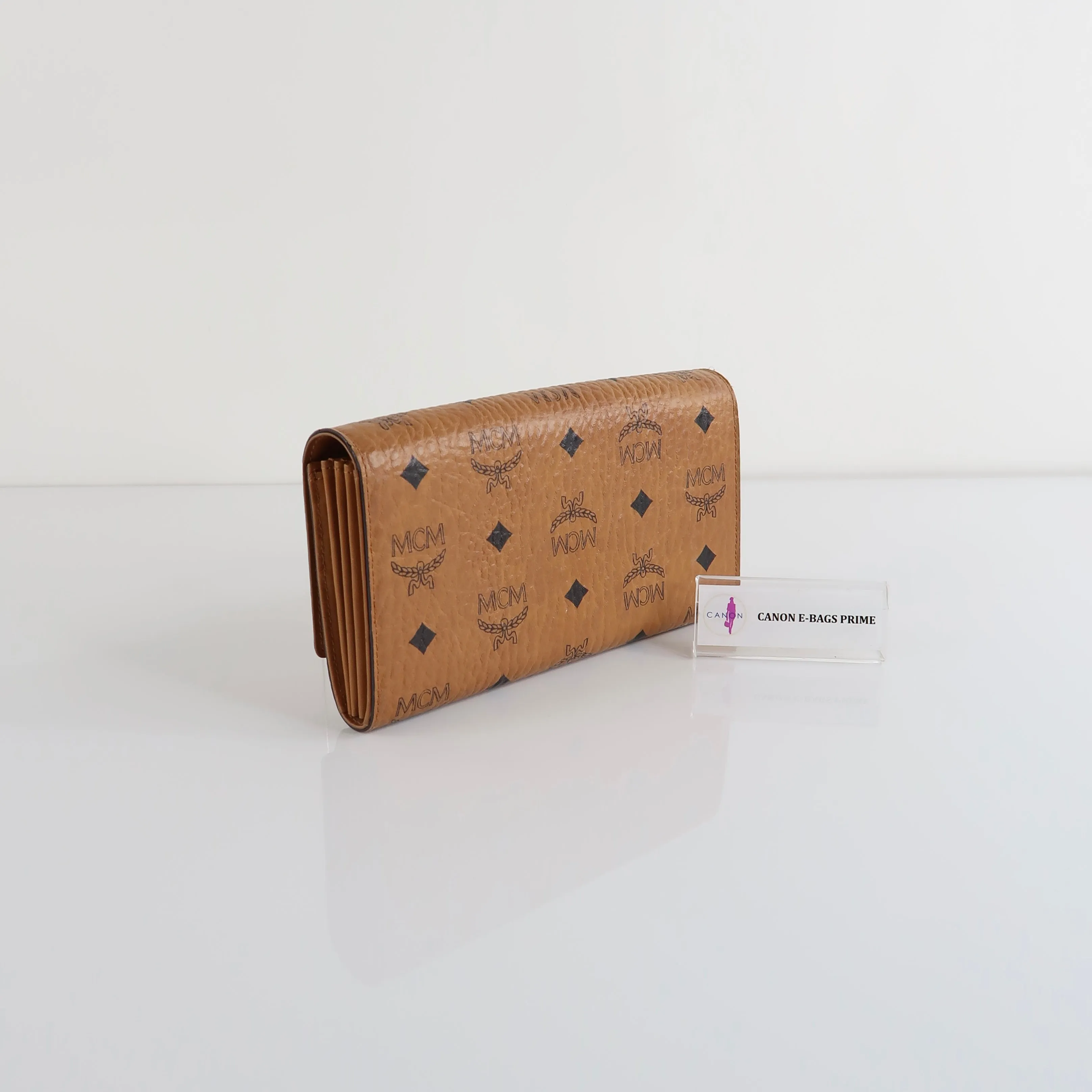 Cognac Long Wallet