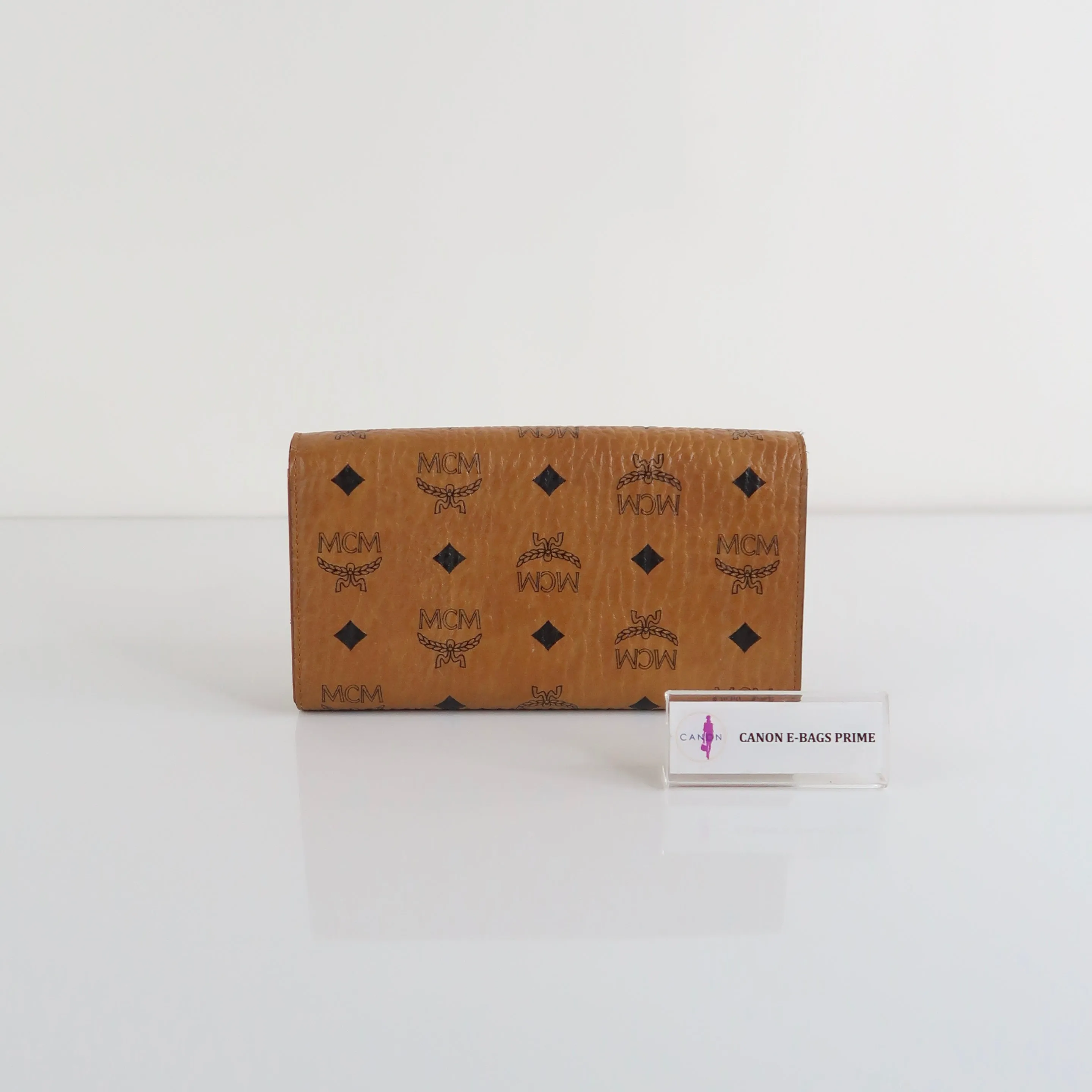 Cognac Long Wallet