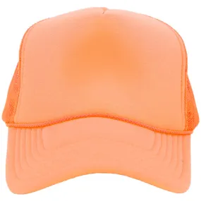 Coral Foam Wholesale Blank Trucker Hat