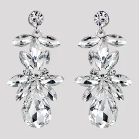 Crystal Cluster Earrings