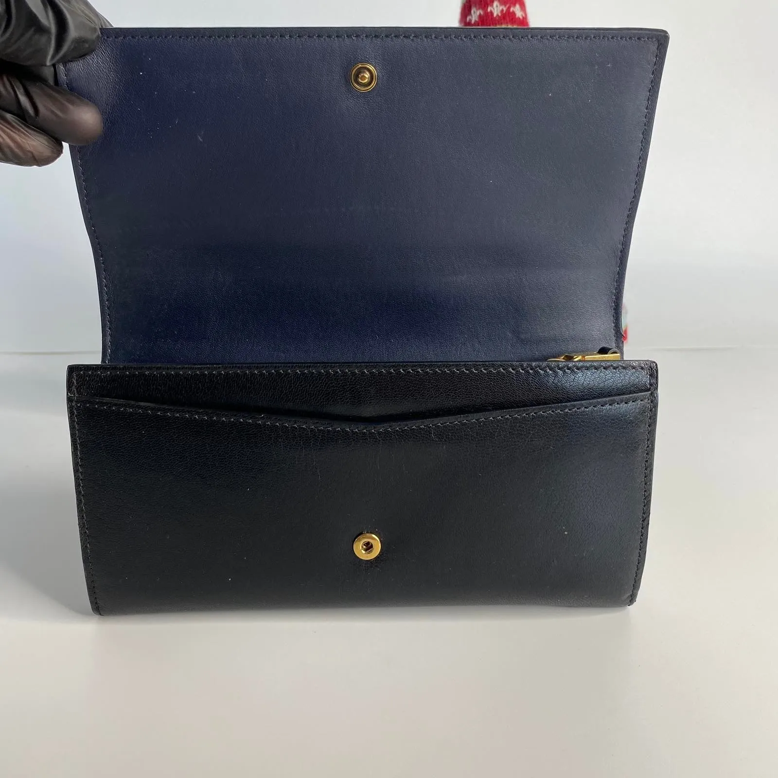 Edge Flap Long Wallet