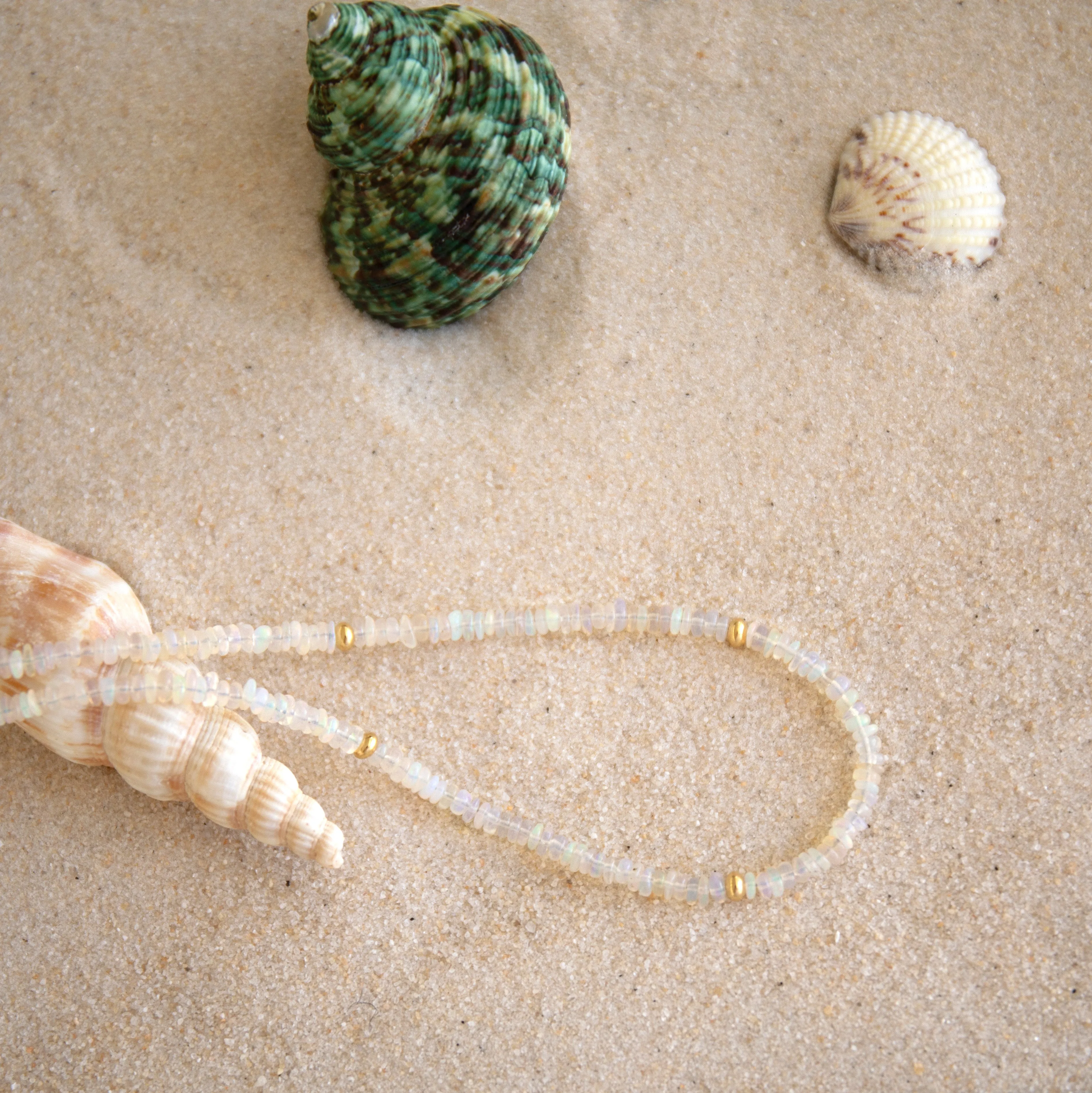 Endless Summer Necklace - White Sands