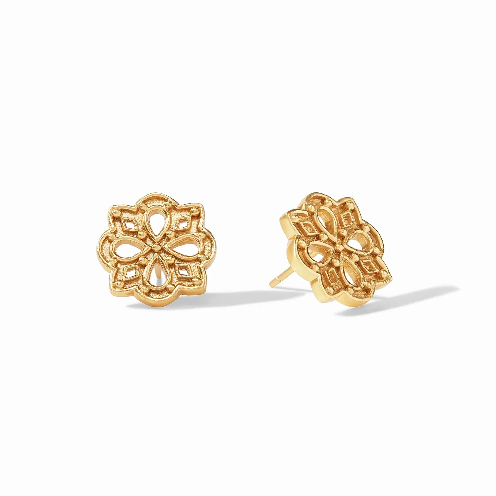 Julie Vos - Soho Stud Earrings- Gold