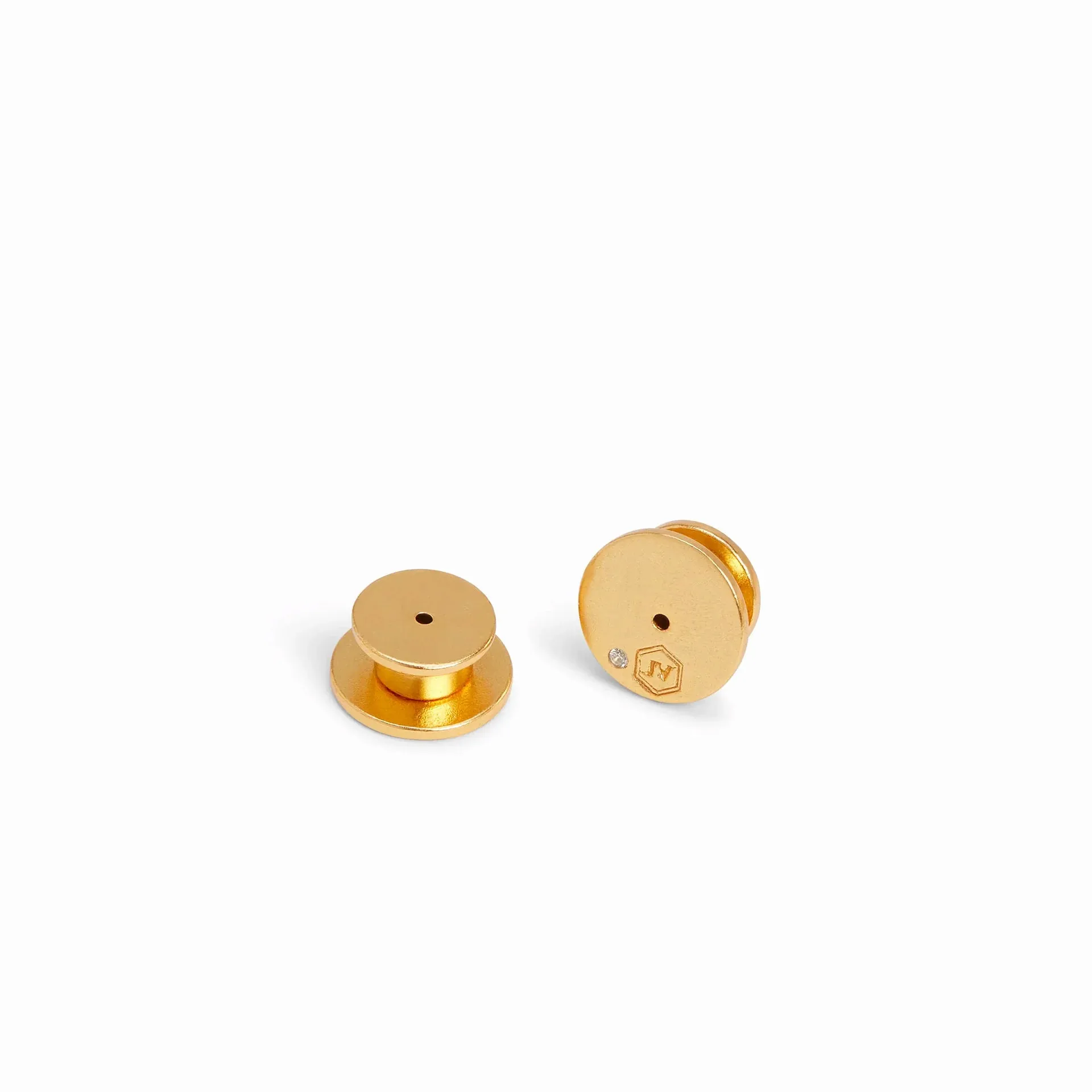 Julie Vos - Soho Stud Earrings- Gold