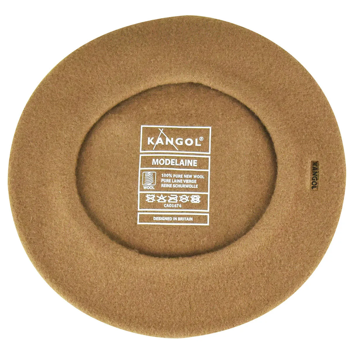 Kangol Modelaine Wool French Beret - Camel