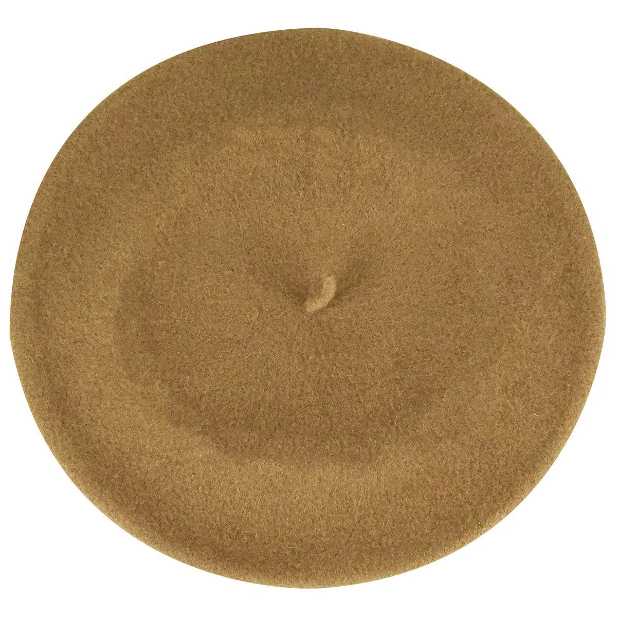 Kangol Modelaine Wool French Beret - Camel