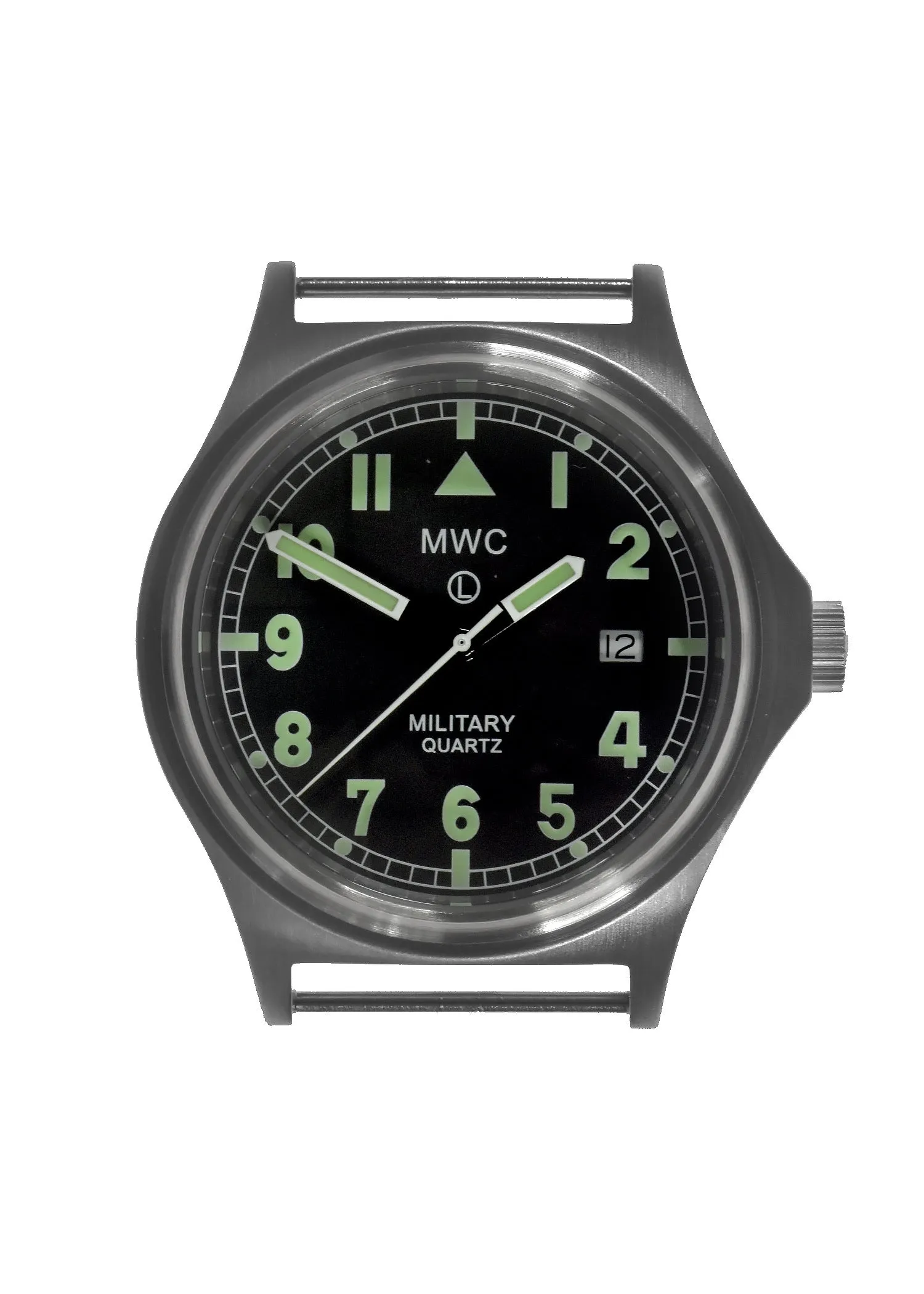 MWC G10 50m (165ft) Water Resistant NATO Pattern Military Watch with Satin Case Finish, Fixed Strap Bars and 60 Month Battery Life