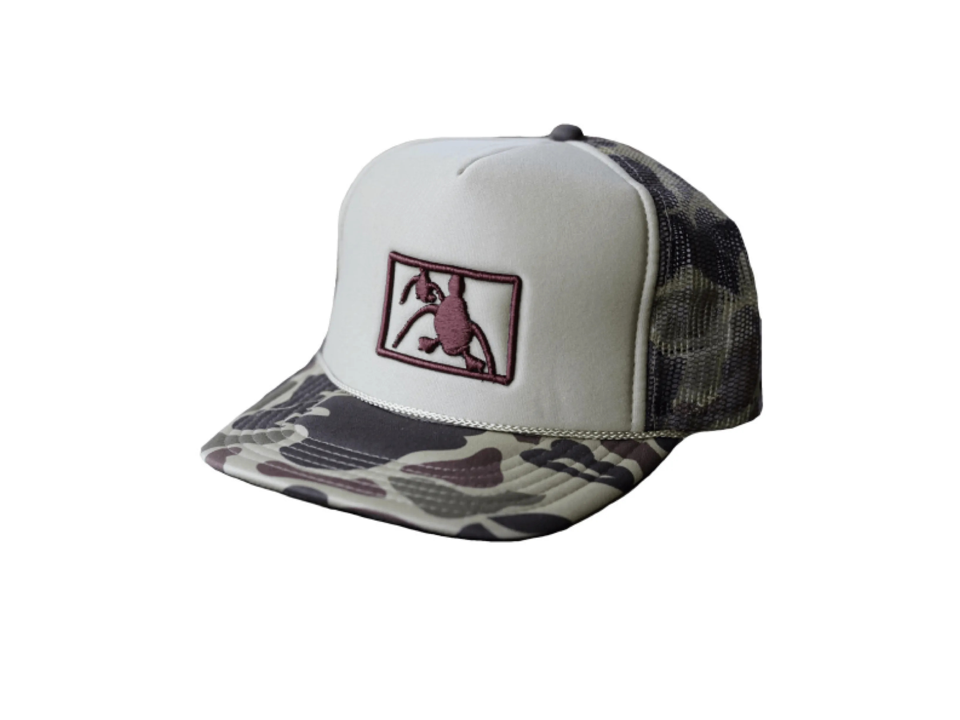 Old School Camo Foam Trucker | Major League Fowl