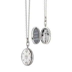 Oval Mosaic Locket