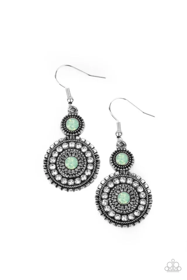 Paparazzi Earring ~ Opulent Outreach - Green