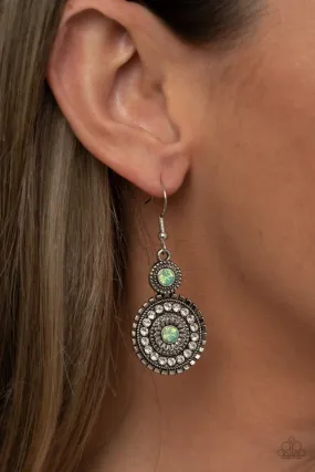 Paparazzi Earring ~ Opulent Outreach - Green