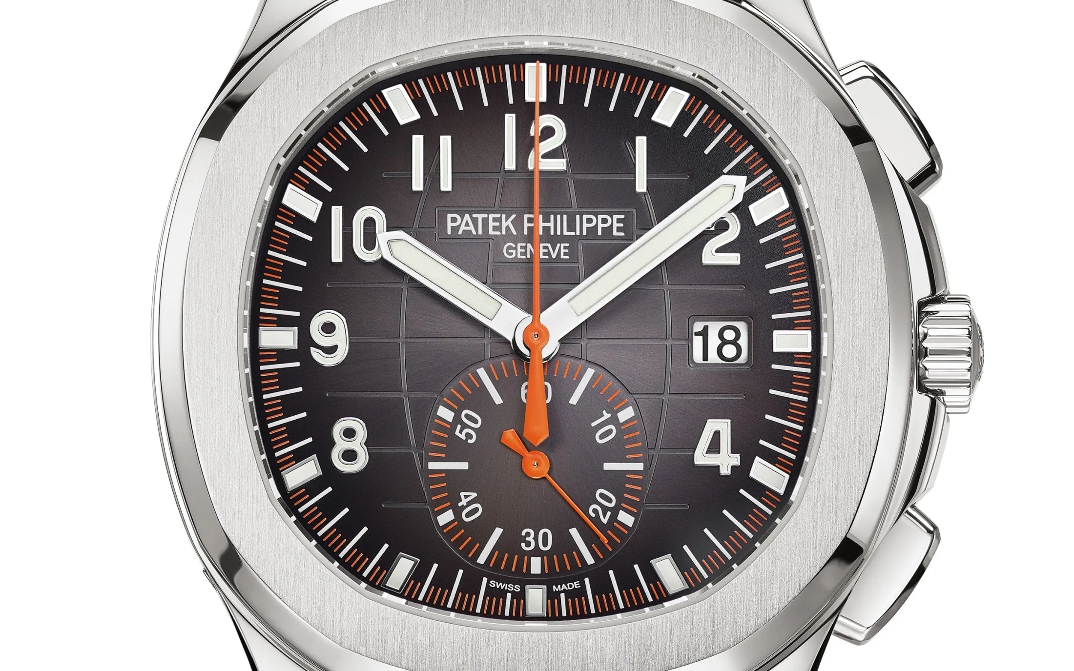 Patek Philippe Aquanaut 5968A-001 – Stainless Steel, Flyback Chronograph, Orange Strap