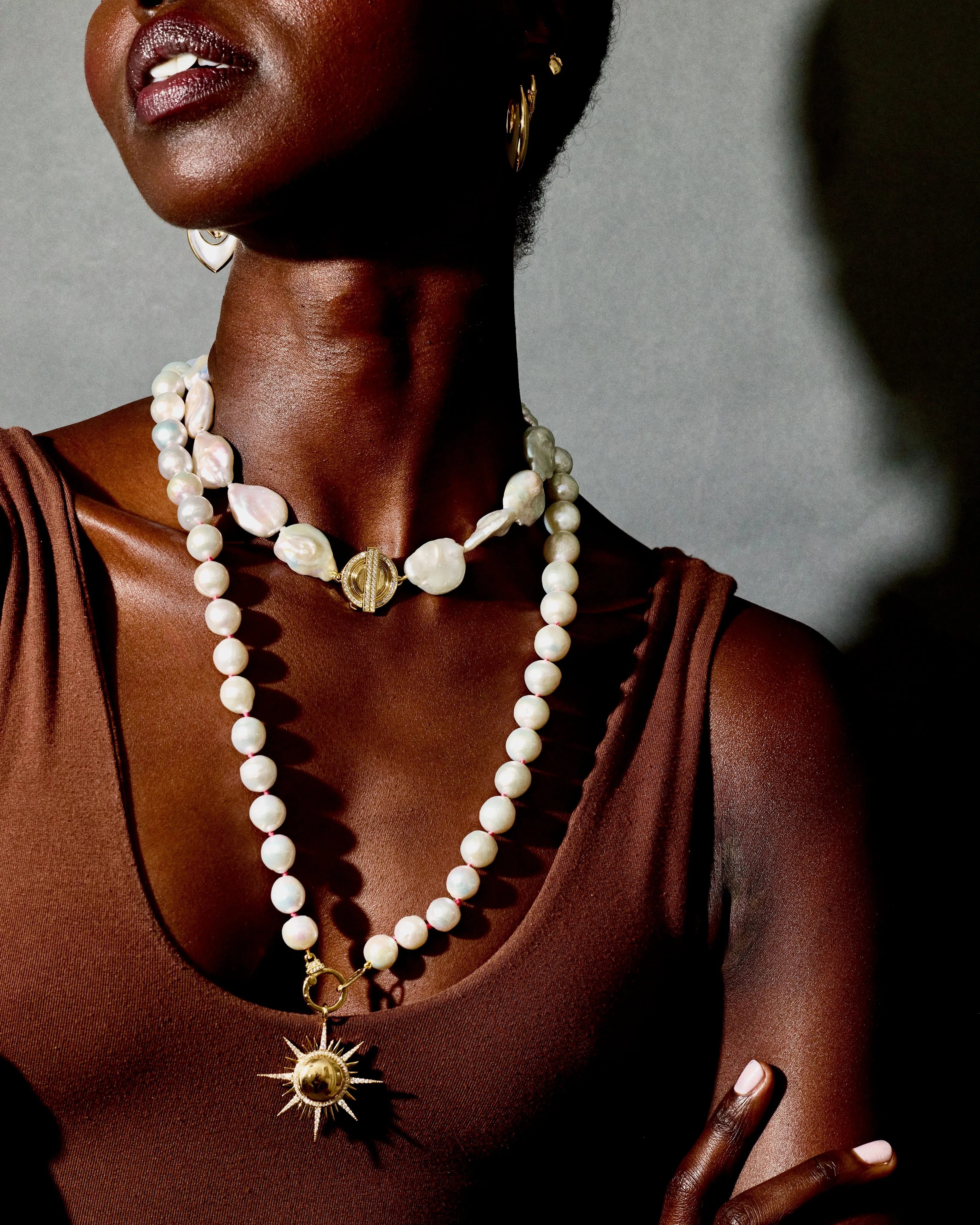 Pearl Beaded Necklace