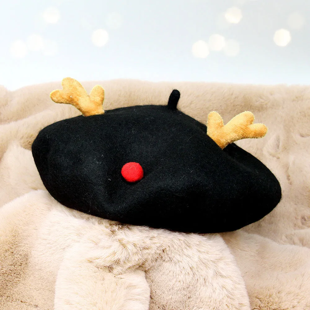 Reindeer Beret