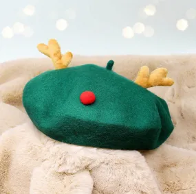 Reindeer Beret